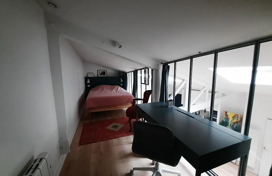 Loft 4-5 Personnes A Montmartre - Parking Prive Sur Reservation-1