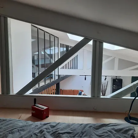 Loft 4-5 Personnes A Montmartre - Parking Prive Sur Reservation-3