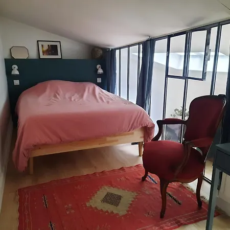 Loft 4-5 Personnes A Montmartre - Parking Prive Sur Reservation-2